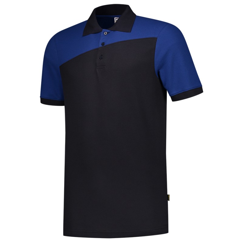 TRICORP 202006 Poloshirt Bicolor Naden navy-royalblue