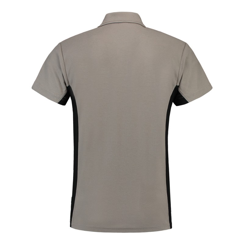 TRICORP 202002/TP2000 Poloshirt Bicolor Borstzak grey-black