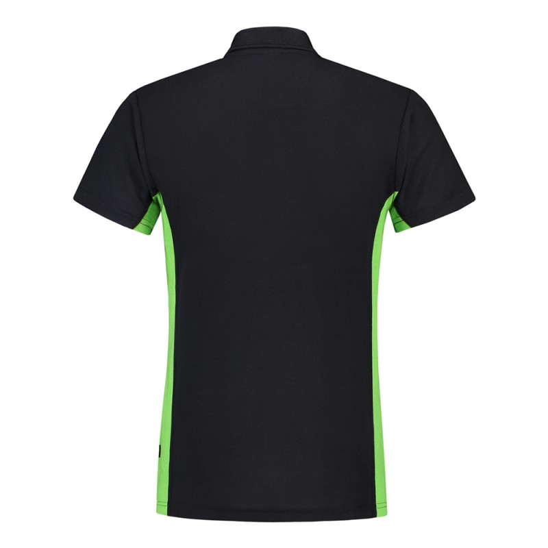 TRICORP 202002/TP2000 Poloshirt Bicolor Borstzak navy-lime