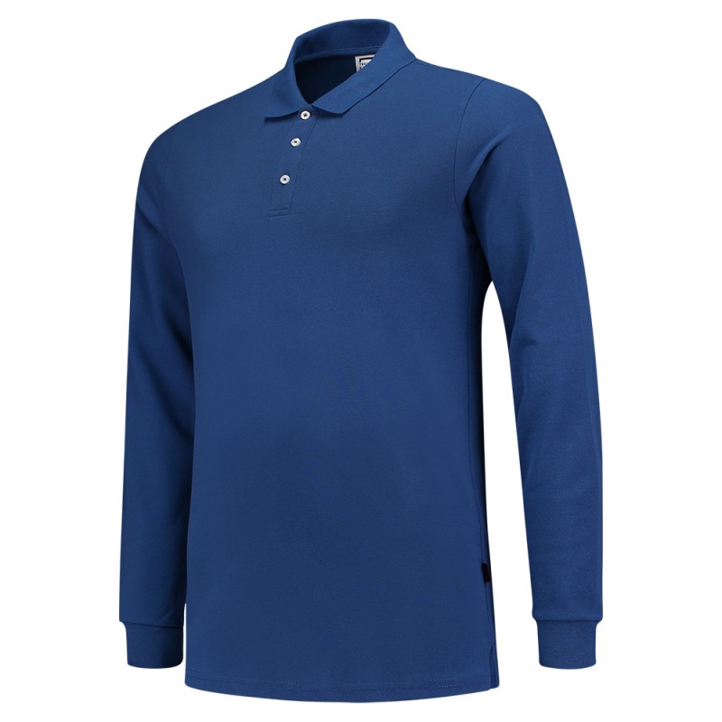 TRICORP 201017 Poloshirt SlimFit 210 gram Lange Mouw royalblue