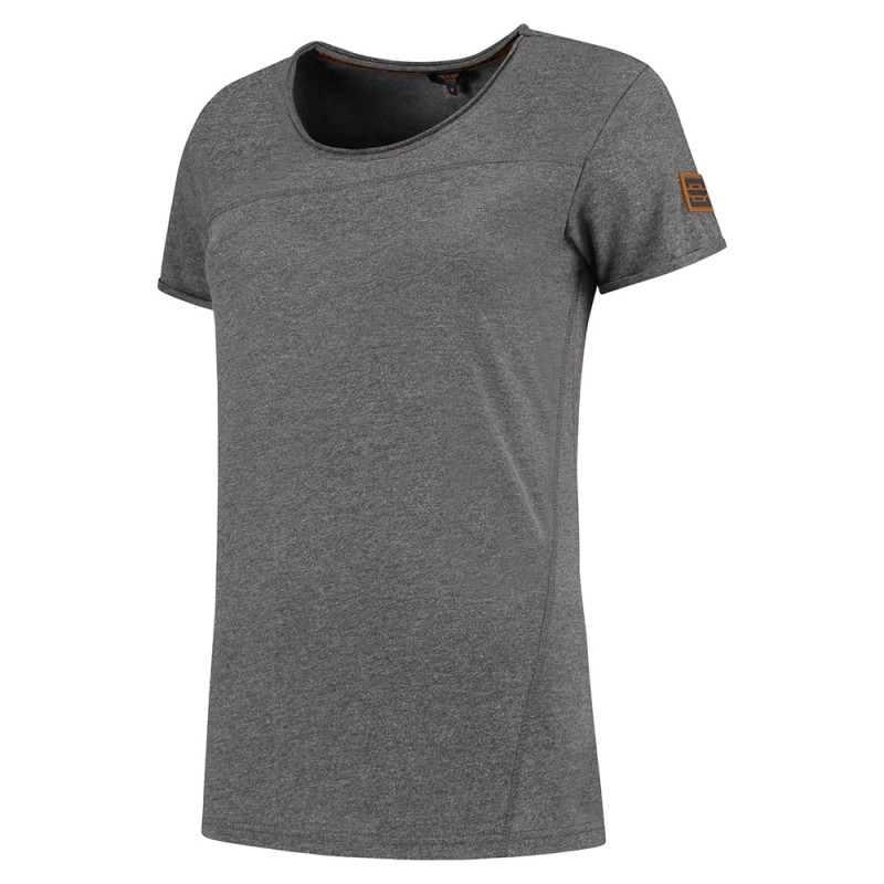 TRICORP 104005 T-Shirt Premium Naden Dames stonemel